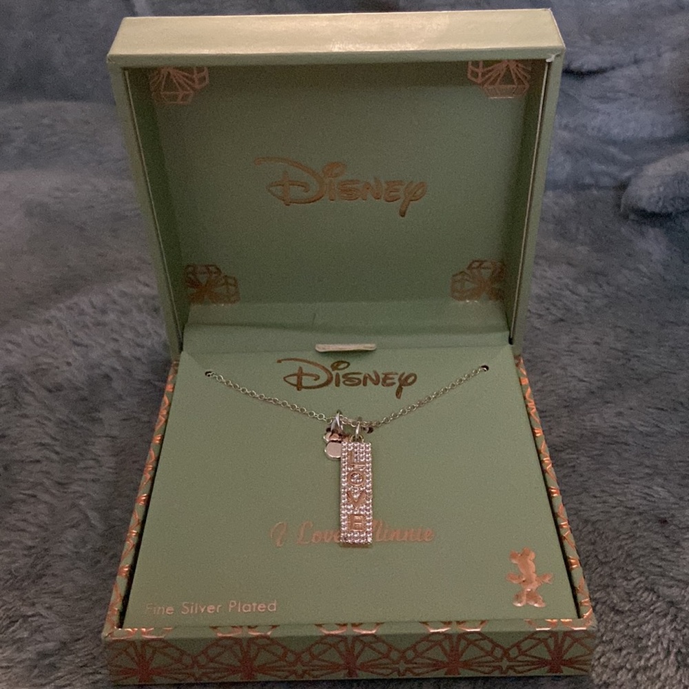 Disney I Love Minnie Necklace